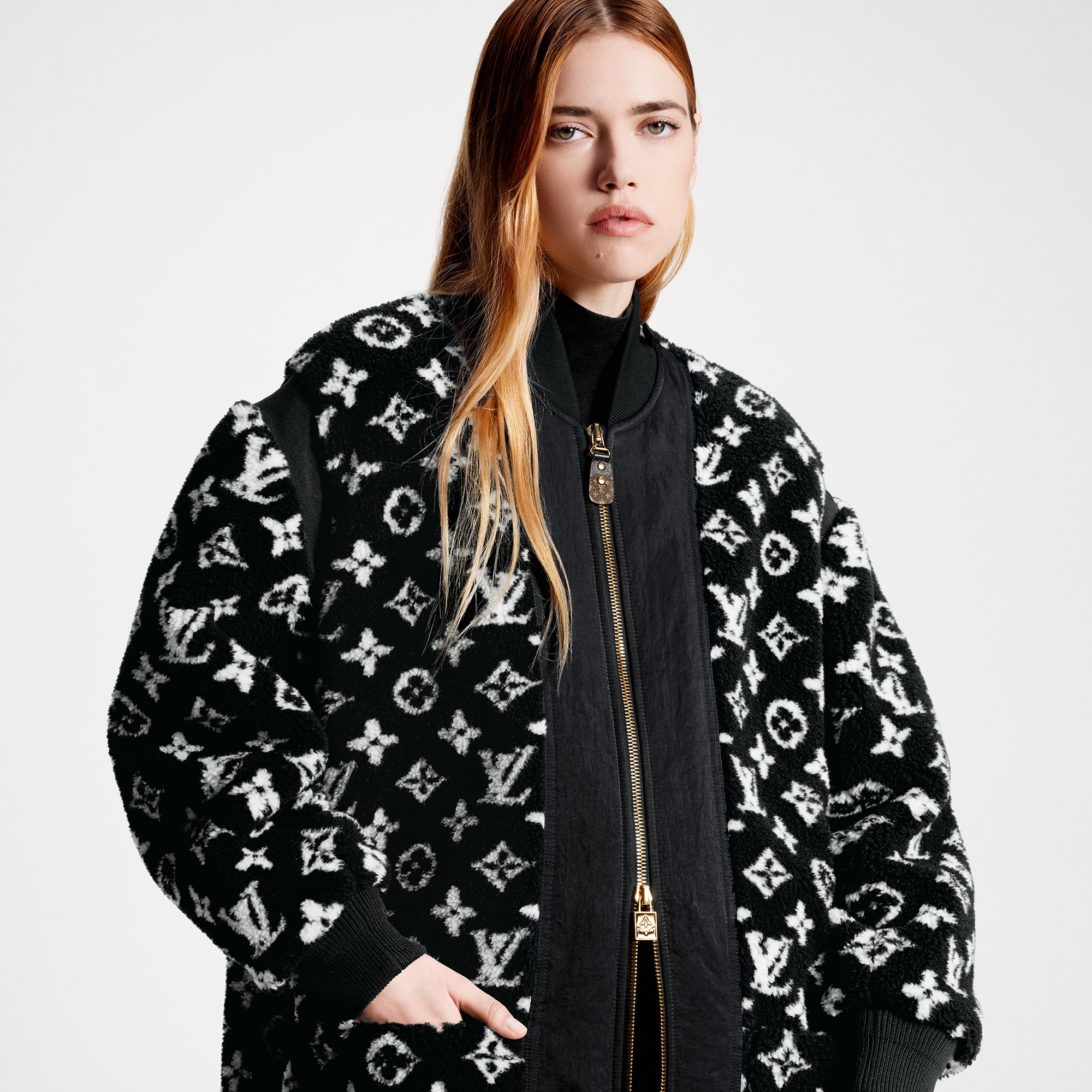 Bomber teddy online femme